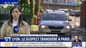 Colis piégé à Lyon: le suspect a été transféré à la sous-direction anti-terroriste en région parisienne 