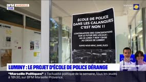 Marseille: des étudiants s'opposent au projet d'école de police à Luminy