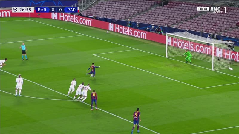 Barça-PSG: le penalty bien valable de Messi après le contact Kurzawa-De Jong