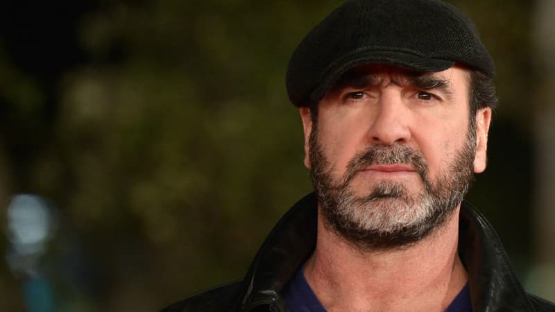Eric Cantona lors du Festival international du Film de Rome (Italie), le 19 octobre 2015