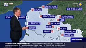 Météo Nord-Pas-de-Calais: un samedi plutôt gris avec de rares averses, 10°C à Dunkerque et à Lille
