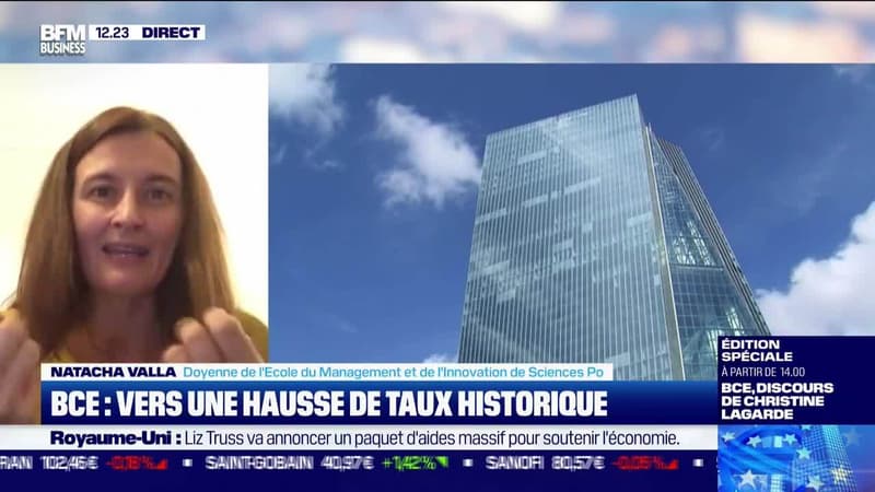 Natacha Valla (Sciences Po) : Vers une hausse de taux historique - 08/09