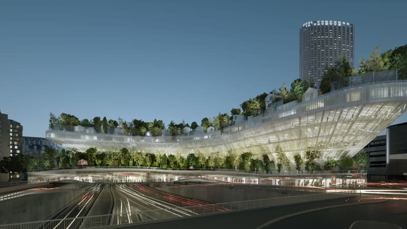Le projet "Mille arbres", lauréat du concours "Réinventer Paris" dévoilé mercredi 3 février 2016, est l’œuvre conjointe de deux cabinets d’architecture. 