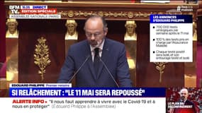 Édouard Philippe appelle au civisme de la population: "Aucun plan, aucune mesure, ne permettra d'endiguer l'épidémie si les Français n'y croient pas"