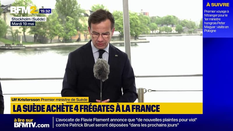 La Suède va acheter quatre frégates au groupe français Naval group