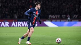 Kvicha Kvaratskhelia lors de PSG-Reims, le 25 janvier 2025 en Ligue 1