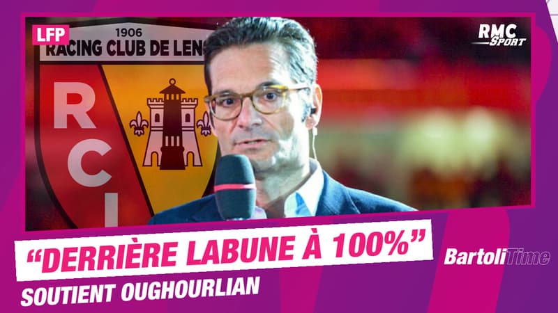 LFP : "Je suis derrière Labrune à 100%" soutient Oughourlian, le président du RC Lens