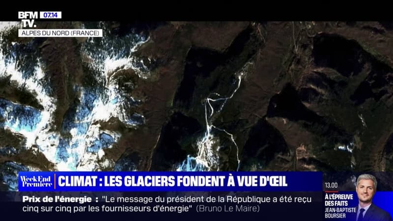 Climat: les glaciers fondent à vue d'Sil