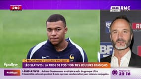 Pour Éric Di Meco, Kylian Mbappé est totalement en droit de donner son avis politique : "Pourquoi n'aurait-il pas d'avis sur la politique ?"