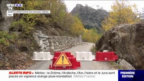 Tempête Aline: en Isère, le village  de Saint-Christophe-en-Oisans coupé du monde 