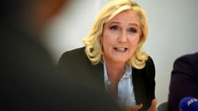 Marine Le Pen à Metz, le 23 septembre 2021

