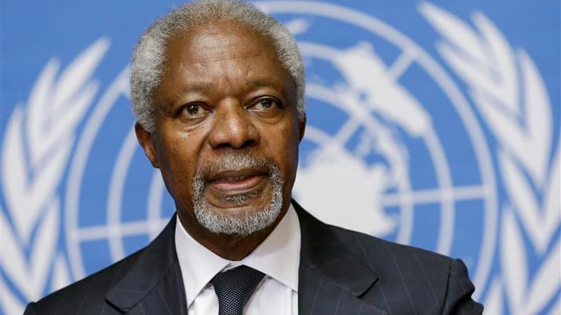 Kofi Annan renonce à son poste de médiateur des Nations Unies en Syrie
