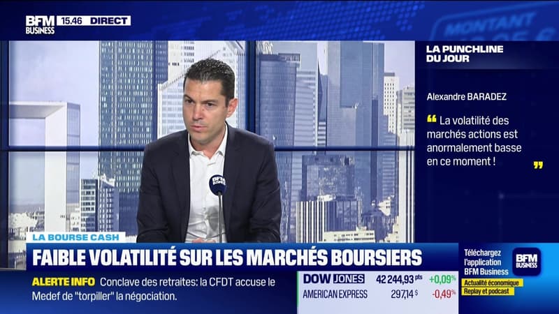 La bourse cash : « La volatilité des marchés est anormalement basse en ce moment ! » - 23/06