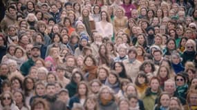 Détail de l'affiche de "Moi aussi", le court métrage de Judith Godrèche, présenté au festival de Cannes 2024.