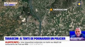 Tarascon: un homme interpellé après avoir menacé un policier avec un couteau