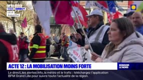 Manifestation du 13 avril: une mobilisation moins forte dans les Hauts-de-France