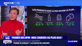 Panier BFM: baguette, moutarde, pommes de terre... les prix baissent dans toutes les régions