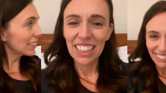 "Tu es censée être au lit, ma chérie": la Première ministre néo-zélandaise interrompue par sa fille lors d'un Facebook Live
