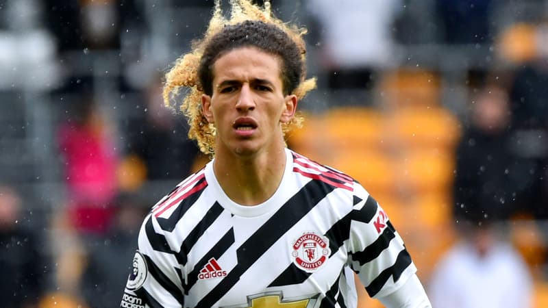 Hannibal Mejbri a joué son premier match avec Manchester United le 23 mai dernier
