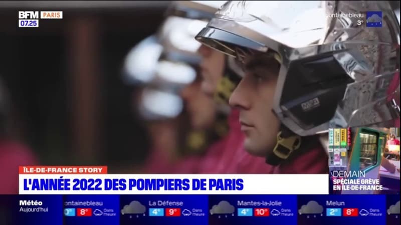 L&#039;année 2022 des sapeurs-pompiers de Paris