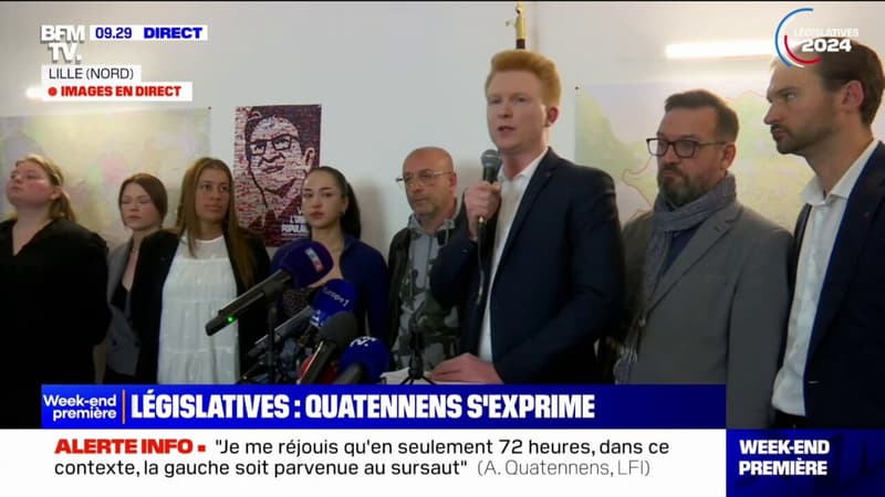 Législatives: Adrien Quatennens (LFI) 