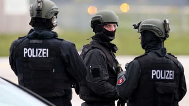 Des policiers allemands. (photo d'illustration)