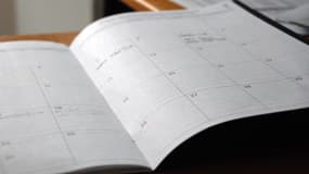 Un calendrier (photo d'illustration).