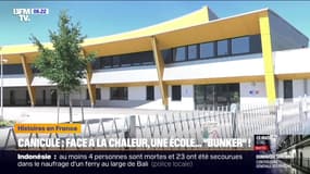 Canicule: une salle de classe dans un "bunker" pour faire face aux fortes chaleurs