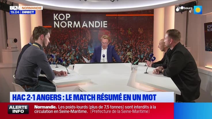 Kop Normandie du lundi 5 janvier - HAC 2-1 angers : le match résumé en un mot