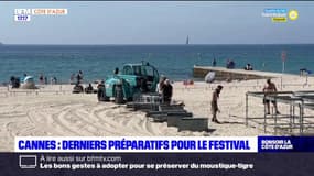 Cannes: derniers préparatifs pour le festival