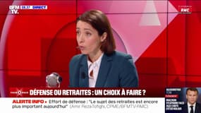 "Si on payait les femmes autant que les hommes, ça résoudrait le déficit de nos régimes de retraites", soutient Sophie Binet (CGT)
