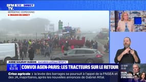 Convoi Agen-Paris : les tracteurs sur le retour - 03/02
