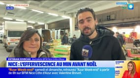 Nice: l'effervescence au MIN d'Azur avant Noël 