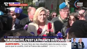 Second tour: Marine Le Pen "en appelle à tous les électeurs" mais "ne négociera rien" de son programme
