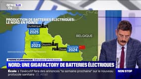 Automobile: 1200 recrutements prévus à Dunkerque pour produire des batteries plus écologiques