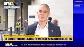 Le directeur sortant de la BBC salue le travail des journalistes de la chaîne