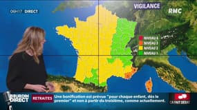 La météo de ce jeudi 11 octobre: retour de la pluie et températures très agréables.