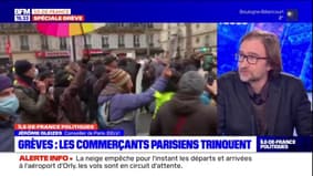 Grève: les commerçants parisiens en difficulté