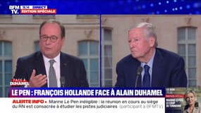 Face à Duhamel : François Hollande - Le Pen inéligible : un scandale démocratique ? - 31/03