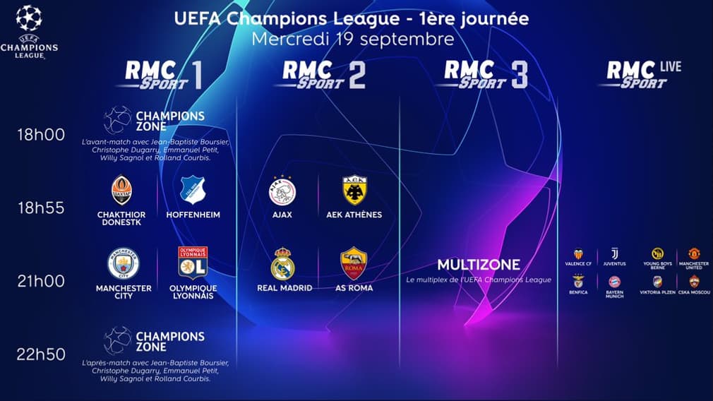 Le programme du 19 septembre Le programme du 19 septembre