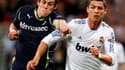 Gareth Bale à la lutte avec Cristiano Ronaldo