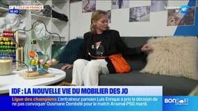 Île-de-France: la nouvelle vie du mobilier du village olympique, entre dons et vente