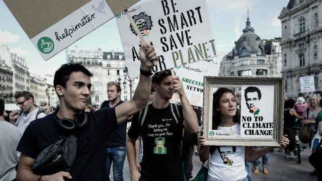 Lors de la première marche à Paris le 8 septembre dernier