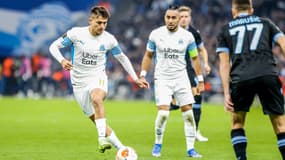 Cengiz Under et Dimitri Payet avec l'OM