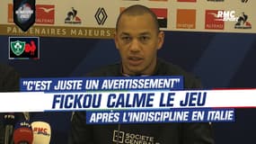 XV de France : "C'est juste un avertissement", Fickou calme le jeu après l'indiscipline française en Italie