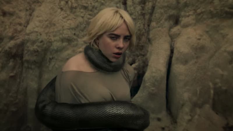 Billie Eilish dans le clip "Your Power"