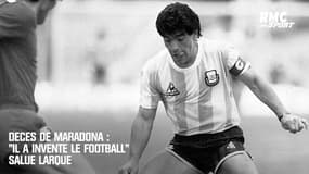 Décès de Maradona : "Il a inventé le football" salue Larqué