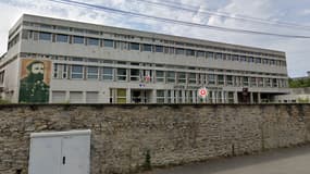 Le lycée Douanier Rousseau à Laval en Mayenne en août 2022. 