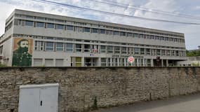 Le lycée Douanier Rousseau à Laval en Mayenne en août 2022. 