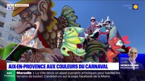 Aix-en-Provence: le carnaval de retour après trois ans d'absence